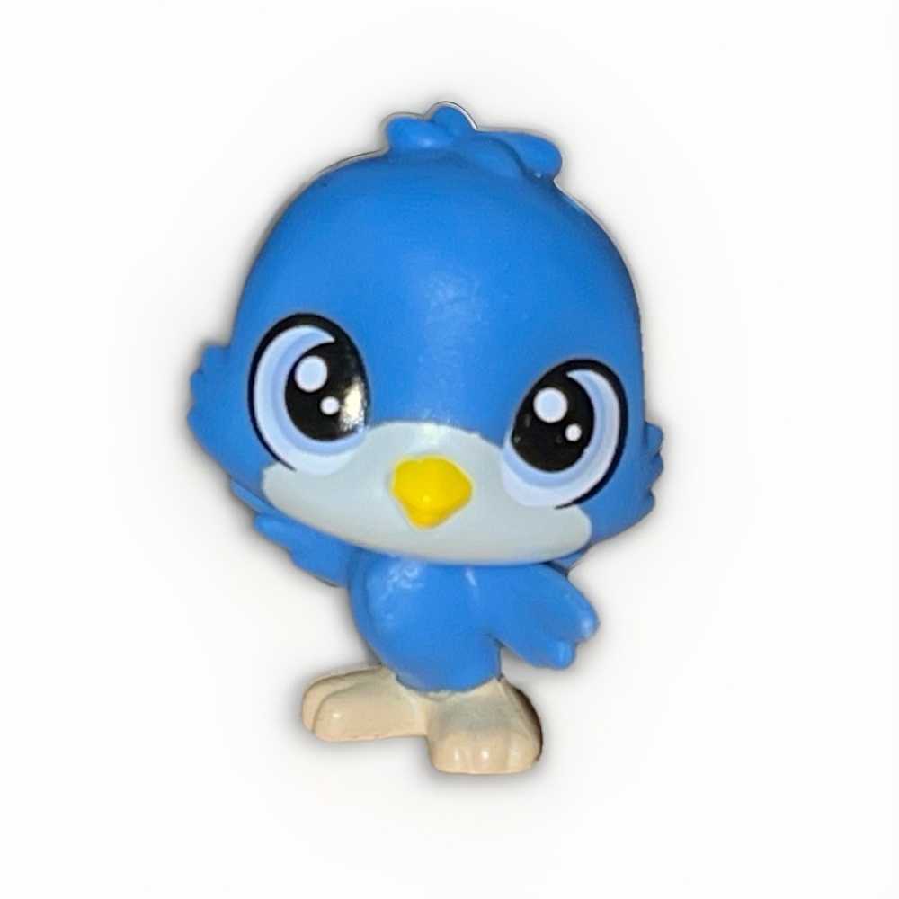 Littlest Pet Shop Mini Balmy Azure Bird #297 – Blue Bird LPS Hasbro